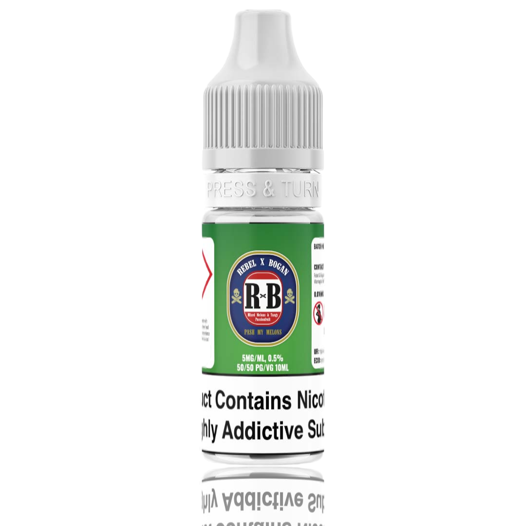 REBEL X BOGAN PASH MY MELONS 10ML SALTS