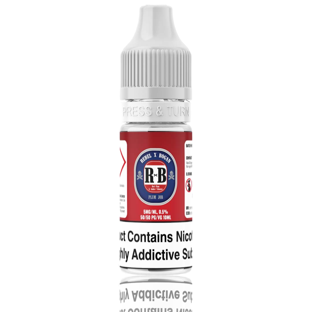 REBEL X BOGAN PLUM JOB 10ML SALTS