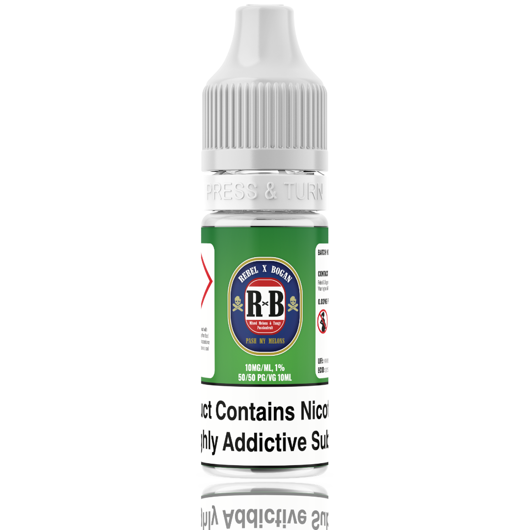 REBEL X BOGAN PASH MY MELONS 10ML SALTS