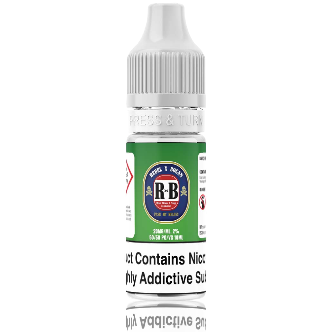REBEL X BOGAN PASH MY MELONS 10ML SALTS
