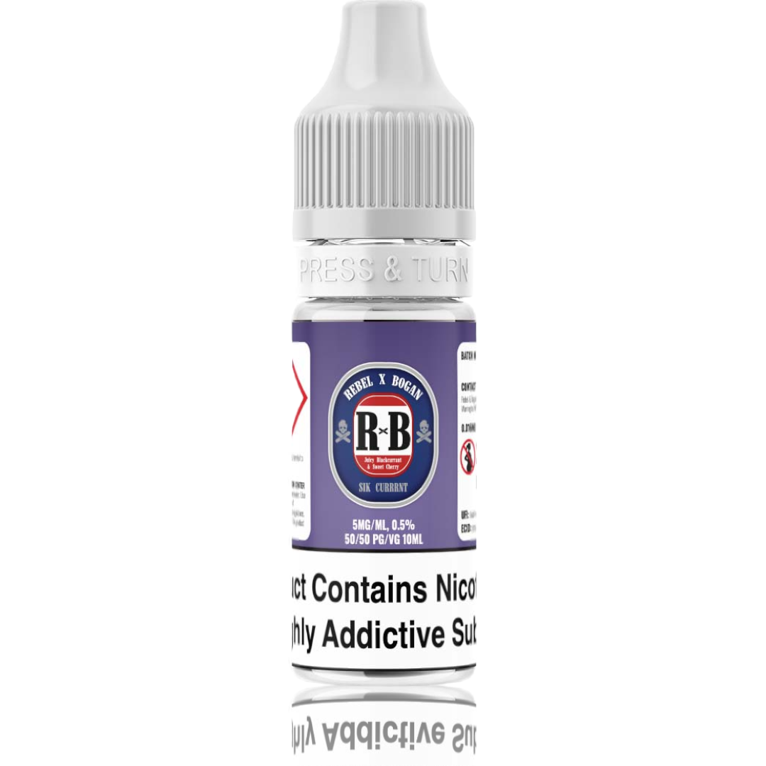 REBEL X BOGAN SIK CURRRNT 10ML SALTS